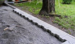 Технология укладки тротуарной плитки на гранитный отсев