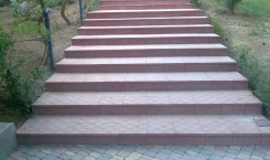 Ступени из тротуарной плитки: технология и советы Ступени из тротуарной плитки: технология и советы